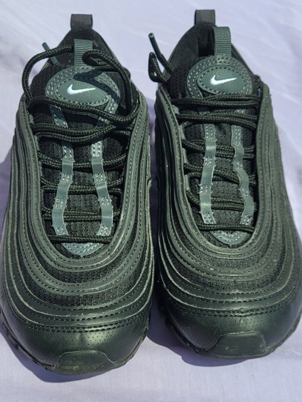 Nike Air Max 97 Black Size US 5Y 2021 Boy's Youth Athleisure School Streetwear